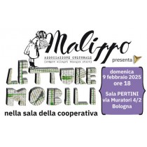 Letture mobili: 9 febbraio 2025 | 18:00 Sala Pertini, via Muratori 4/2